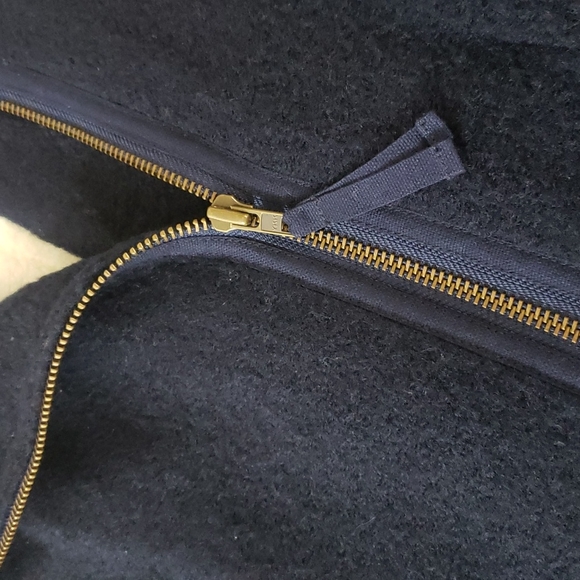 J.CREW Wool/Faux Fur Vest - Picture 5 of 9